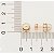 BRINCO FOLHEADO A OURO COM CRISTAIS E PÉROLA. MED 0,8MM ROMMANEL 524125 - Imagem 2