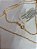 CORRENTE FOLHEADO A OURO FIO LONGO DIAMANTADO. MED 60CM ROMMANEL 531996 - Imagem 7