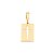 PINGENTE MASCULINO FOLHEADO A OURO CRUZ VAZADA. MED. 2CM ROMMANEL 540104 - Imagem 1