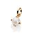 PINGENTE FOLHEADO A OURO COM PÉROLA. MED 0,6MM ROMMANEL 541336 - Imagem 1