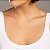 CORRENTE FOLHEADO A OURO FIO VENEZIANA. MED 50CM ROMMANEL 531311 - Imagem 3