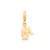 BERLOQUE FOLHEADO A OURO MENINA. MED 2,2CM ROMMANEL 542384 - Imagem 1