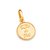 PINGENTE MEDALHA FOLHEADO A OURO MÃE DE PET. MED 2,0CM ROMMANEL 542388 - Imagem 1