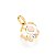 PINGENTE SOLITÁRIO FOLHEADO A OURO ZIRCÔNIA. MED 1,2CM ROMMANEL 541662 - Imagem 1