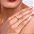 ANEL RETANGULAR AMOR DE MÃE FOLHEADO A OURO ROMMANEL 512987 - Imagem 3