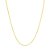 CORRENTE FOLHEADO A OURO FIO CADEADO BATIDO. MED 42CM ROMMANEL 530307 - Imagem 1