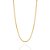 CORRENTE FOLHEADO A OURO FIO GRUMET. MED 60CM ROMMANEL 530295 - Imagem 1