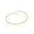 PULSEIRA FOLHEADO A OURO ELO PORTUGUÊS. MED 18/19CM ROMMANEL 550426 - Imagem 1