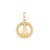 PINGENTE FOLHEADO A OURO NOSSA SENHORA APARECIDA. MED 2CM ROMMANEL 541862 - Imagem 1