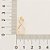 BRINCO FOLHEADO A OURO INFINITO. MED 1,9CM ROMMANEL 523306 - Imagem 2