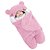 Saco de Dormir Para Bebê Super Confortável Rosa - Imagem 1