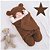 Saco de Dormir Para Bebê - Marrom Chocolate - Imagem 3