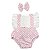 Romper Minnie Rosa com Lacinho - Imagem 1