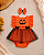 Romper Halloween Bebê com Saia e Lacinho - Imagem 1