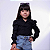 Camisa Blusa Social Infantil Manga Longa Princesa - Imagem 8