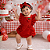 Romper Bebê Menina Cerejinha Vermelho com Faixa - Imagem 2