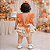 Romper Bebê Moana Laranja com Laço - Imagem 2