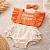 Romper Bebê Moana Laranja com Laço - Imagem 3