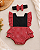 Romper Infantil Minnie com Laço para Bebê Menina - Imagem 1