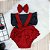 Romper Infantil Joaninha Vermelho de Bolinha - Imagem 2