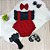 Romper Infantil Joaninha Vermelho de Bolinha - Imagem 1