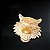 Broche Pingente Tigre Dourado - Imagem 3