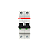 ABB S202-C 10A – Mini Disjuntor 2P 10A Curva C 6Ka - Imagem 1