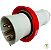 STECK N5276 – Plugue Vermelho 32A 3P+N+T 380/440V 6H IP67 | Newkon - Imagem 1