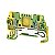 WEIDMULLER Conector Terra Mola ZPE 1.5 Verde Amarelo - 1.5mm² 1775510000 - Imagem 1