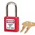 MASTER LOCK 410RED2KEY – Cadeado de Segurança LOTO Termoplástico Vermelho 38 mm c/ 2 Chaves - Imagem 1