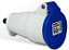 STECK N3056 – Acoplamento Azul 16A 2P+T 250V 6H Azul IP44 | Newkon - Imagem 1