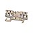 Conector Push-In A4C 1.5 Bege 1,5mm² 4 conexões - Imagem 1