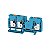 Conector Push-In A3C 10 BL Azul 10,00mm² 3 conexões - Imagem 1