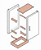 CEMAR BTC-CPD – Kit Base e Teto para Painel Modular | Linha CPD - Imagem 2