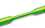 HELLERMANN TFN21 – Tubo Termocontrátil 2:1 Verde/Amarelo | Embalagem em Rolo - Imagem 1