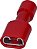 CEMBRE RF-F608P – Terminal Fêmea Totalmente Isolado Vermelho 0,25-1,5mm² | 6,3x0,8mm E100 - Imagem 1