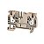 WEIDMÜLLER A2C 4 – Conector PUSH-IN 4 mm² 800V 32A Bege - 2051180000 - Imagem 1