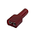CRIMPER Terminal FE Totalmente Isolado NI Vermelho 0.50-1.00 W6.3 Embalagem com 100 unidades NA4501 - Imagem 1