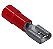 CEMBRE RF-F608 – Terminal Fêmea Pré-Isolado Vermelho 0,25-1,5mm² | 6,3x0,8mm - Imagem 1
