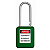 Tagout Cadeado Verde Haste Alumínio  01CH/38MM/CD - Imagem 1