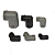 WEYER WQW1-PG07 – Terminação Curva 90º Engate Rápido para Conduíte AD10.0 | Rosca PG7 - Imagem 1
