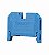 Siemens 8WA1011-1BF23 – Conector Parafuso de Passagem 2,5 mm² Azul - Imagem 1