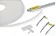 HellermannTyton HC06-17 – Suporte Transparente para Etiqueta UV (50 Unidades) - Imagem 1