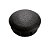 Tampão PVC Redondo 5/8" Preto – 100 Peças - Imagem 1