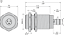 TELEMECANIQUE XS630B1MBU20 – Sensor Indutivo M30 15mm NF 24-240VCA/CC - Imagem 4