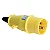 STECK N3074 – Plugue Amarelo 16A 2P+T 100/130V 4H IP44 | Newkon - Imagem 2