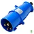 STECK N4279 – Plugue Azul 32A 3P+T 250V 9H IP44 | Newkon - Imagem 1