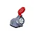 STECK S3059 – Acoplamento Vermelho 16A 2P+T 380/440V 9H IP44 | Brasikon - Imagem 1