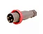 STECK SN4576 – Plugue Negativo Vermelho 63A 3P+T 380/440V 6H IP67 | Brasikon - Imagem 1