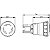 SIEMENS 3SU10 BOTAO PARADA EMERG 40 D22 RED PVC VM - Imagem 2